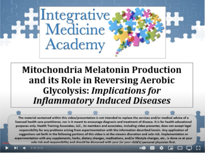 Mitochondria & Melatonin
